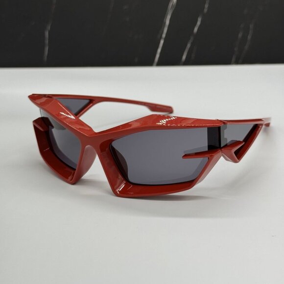 NEW GV40049U 66A GIVENCHY SUNGLASSES RED UNISEX EYEWEAR GIVENCHY